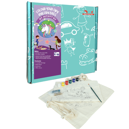 Colour Your Own Unicorn Bag Set ( Age - 5+)