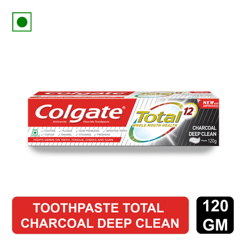 Colgate Charcoal Deep Clean Toothpaste, 120 gm Pack