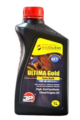 indilube ULTIMA GOLD TURBO SYNTH 15W 40 CI-4 +, 1 L