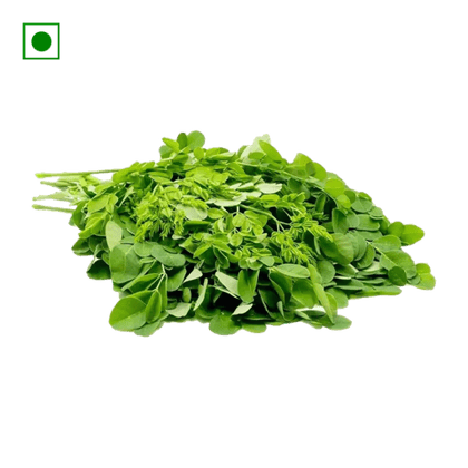 Fresh Moringa (Drumstick) Leaves, 250 gm Pack