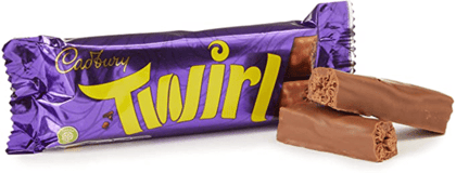 Cadbury Dairy Milk Twirl Orange, 14 gm