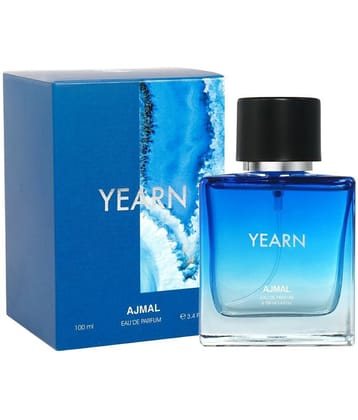 Ajmal Yearn Eau De Perfume Aquatic Perfume 100ML Long Lasting Scent Spray Gift For Men Pack of 1