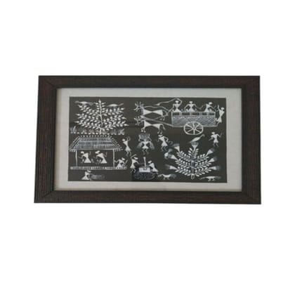 Warli Hand Painted Frame