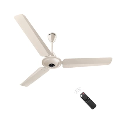 Atomberg Efficio Alpha 1200 mm BLDC Ceiling Fan with Remote Control  LED Indicators  Gloss Ivory-Atomberg Efficio Alpha 1200 mm BLDC Ceiling Fan with Remote Control & LED Indicators | Gloss Ivory