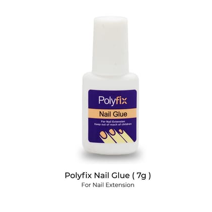 Polyfix Nail Glue - 7g - Brush On Applicator