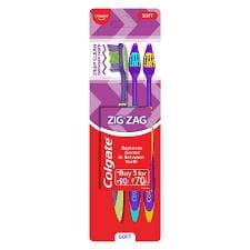 Colgate Zig Zag+ Antibacterial Soft Toothbrush 3g