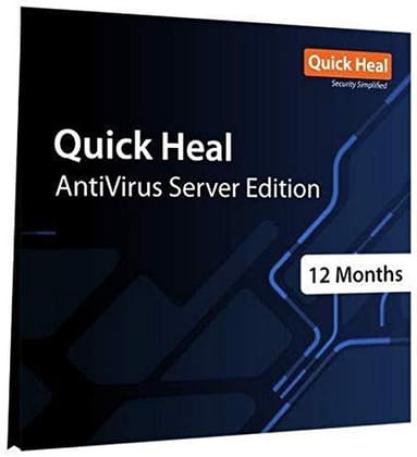 Quick Heal Antivirus Server- Renewal Pack - 1 User, 1 Year (Existing Quick Heal Single User SERVER Subscription needed (Email Delivery - No CD)