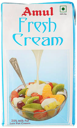 Amul Fresh Cream, 1 L Carton