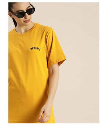 Dillinger Cotton Yellow T-Shirts - S