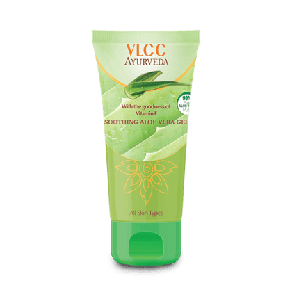 VLCC Ayurveda Soothing Aloe Vera Gel, 100 gm Tube