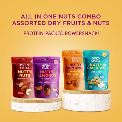 All In One Flavoured Nuts Combo