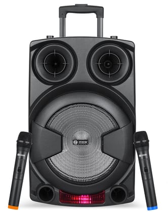 Zoook ROCKER THUNDER XXL DUET Trolley Speaker for Party with Dual Wireless Mic Microphones