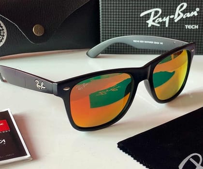 RB Ray-Ban New Stylish Orange Glass 2140 Wayfarer Style Master Pcs Sunglass For Unisex