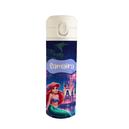 Personalised Stainless Steel Water Bottle - Mermaid Magic