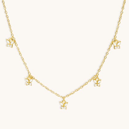 Blair Butterfly Necklace  -18K Gold plated