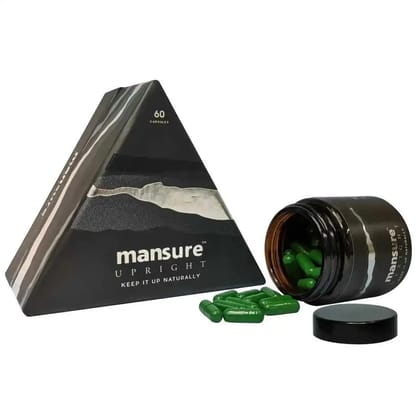 Wholesale | B2B | Bulk Order - ManSure UPRIGHT for Men 60 Packs (60 Capsules Each)
