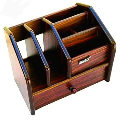 WOODEN PEN BOX