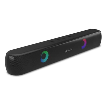 Portronics Decibel 21 10W Wireless Bluetooth Soundbar with LED Lights Speaker