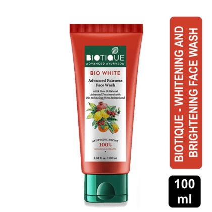 Biotique Whitening & Brightening Face Wash - For All Skin Types, 200 ml Tub