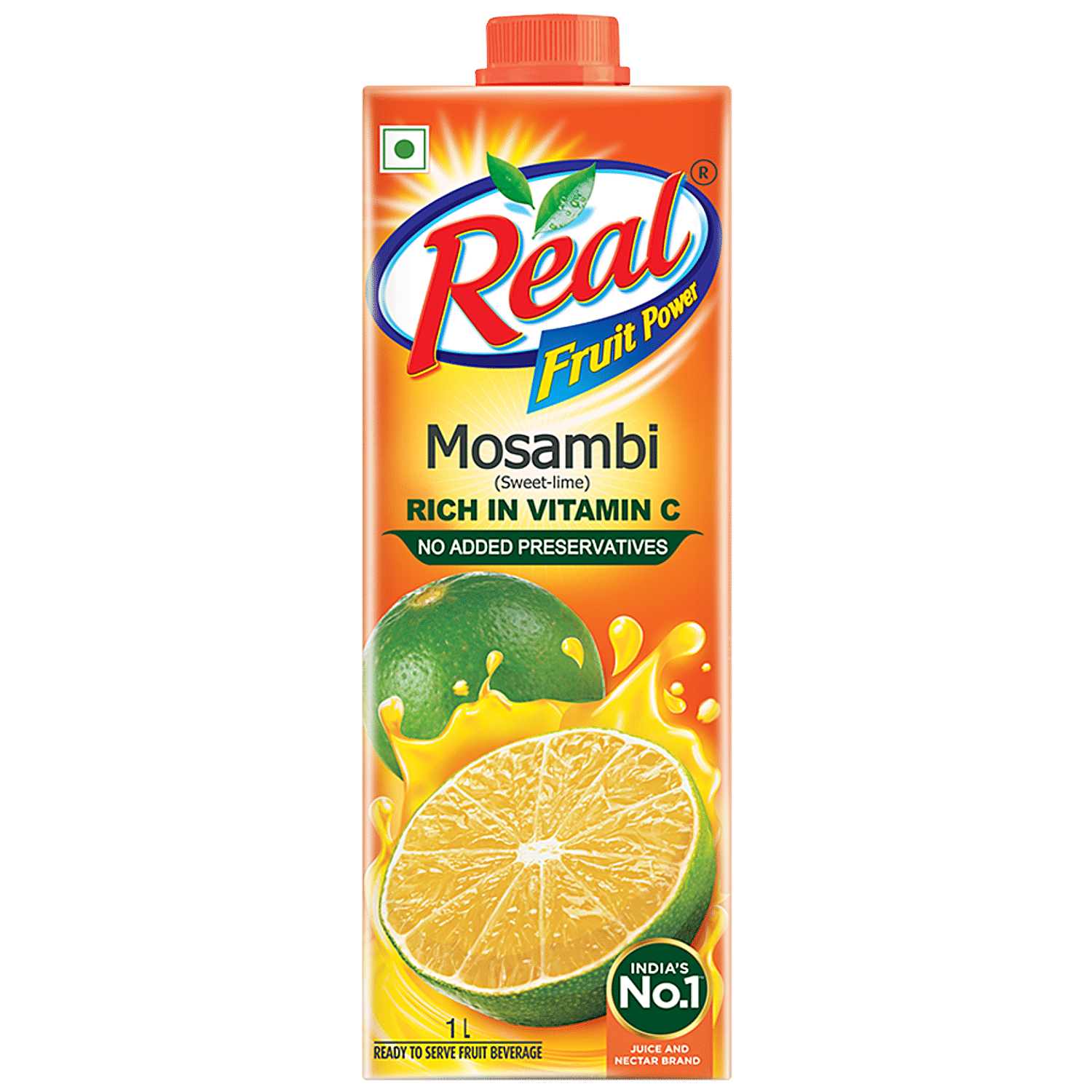 Real Fruit Power Juice - Mosambi, 1 L