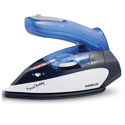 Havells Travel Buddy 800-Watt Steam Iron-Blue