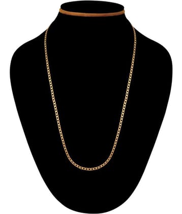 Thrillz Gold Plated Brass Chain ( Pack of 1 ) - None