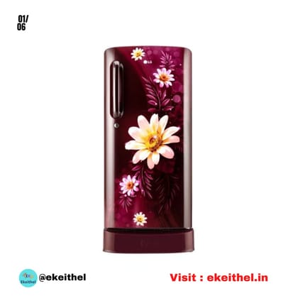 LG Refrigerator GL-D201ASHU-Scarlet Charm