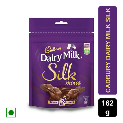 Cadbury Dairy Milk Silk Home Treat Chocolate, 162 gm Pouch