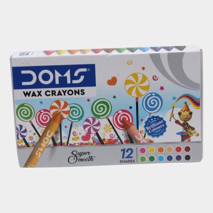Doms Wax Crayon Small 12 Shades)