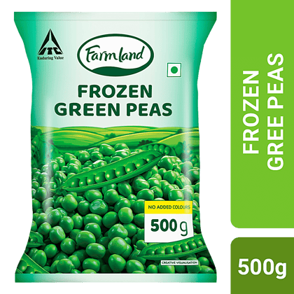 ITC FARMLAND GREEN PEAS 500GM