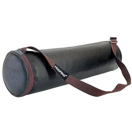 Yogpro Yoga MAT Bag Faux Leather (Brown, 4-8 MM)