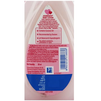 Johnson & Johnson Baby Lotion 50Ml