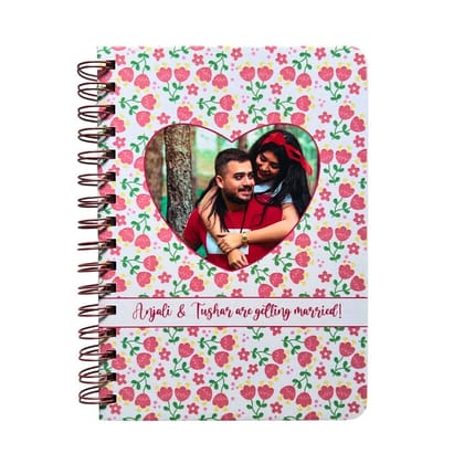 Wedding Planner | Personalized with picture & name | Wedlock Floral - Pink