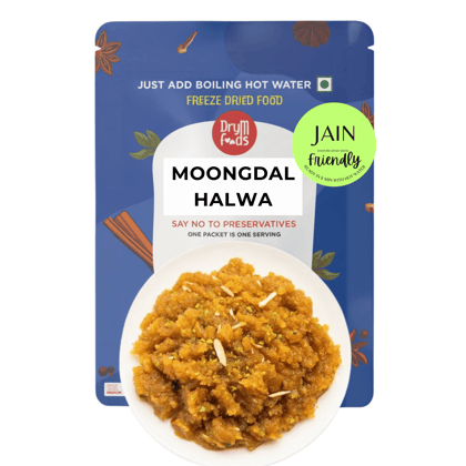 Jain Satvik Moongdal Halwa