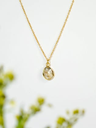 Citrine Crystal Necklace