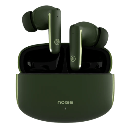 Noise Buds Venus Truly Wireless in-Ear Earbuds with ANC (Up to 30dB), 40H Playtime, Quad Mic with ENC, Instacharge (10 min = 120 min), Low Latency(up to 45ms), 10mm Driver Galaxy Green