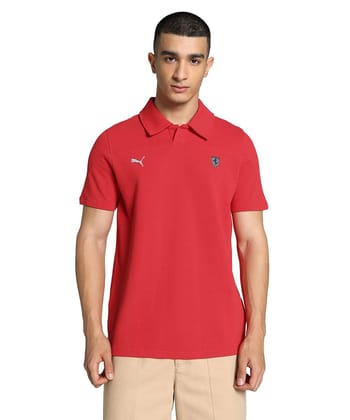 Scuderia Ferrari Style Men's Motorsport Polo