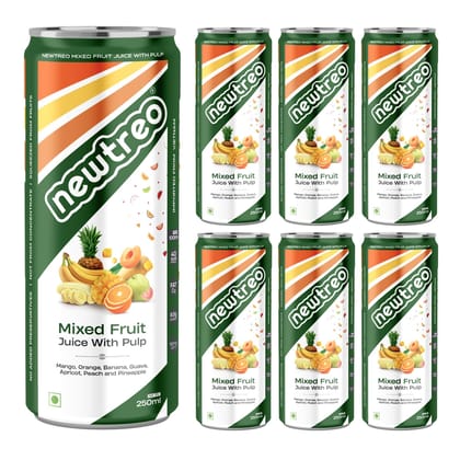 Newtreo Mixed Fruit Juice with Pulp 250ml