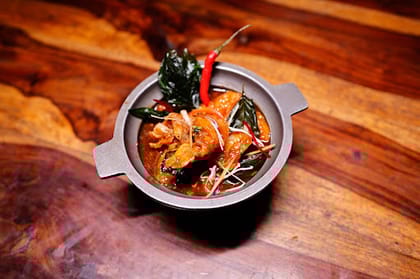 Basil Prawns