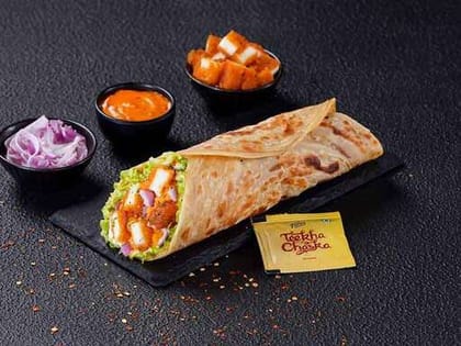 (Newly Launched) Spicy Paneer Burger Wrap