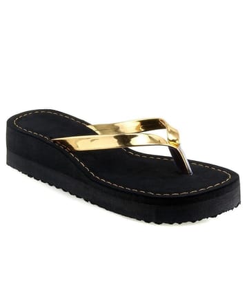 Shoe Lab Gold Slippers & Flip Flops - 7