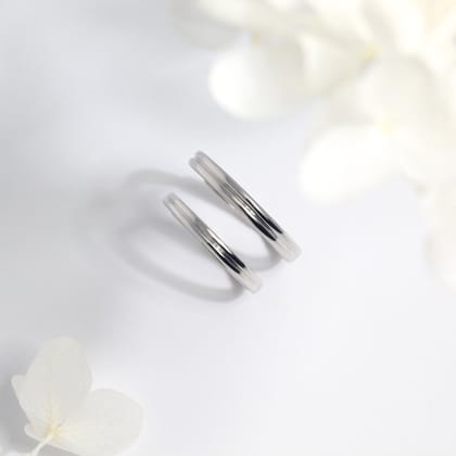 Silver Couple Ring Silver Ring for Couples