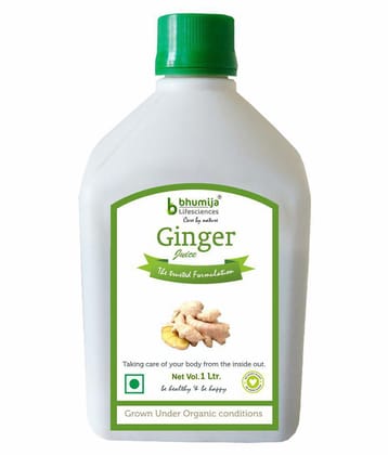 BHUMIJA LIFESCIENCES Ginger Juice   Health Drink Liquid 1 l