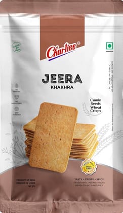 Charliee Jeera Khakhra, 150 gm (1358)