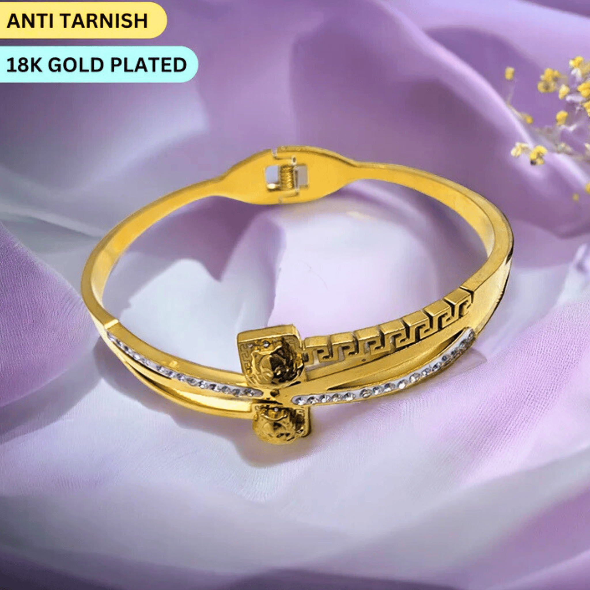 18K Gold Plated Anti Tarnish Gold Bracelet