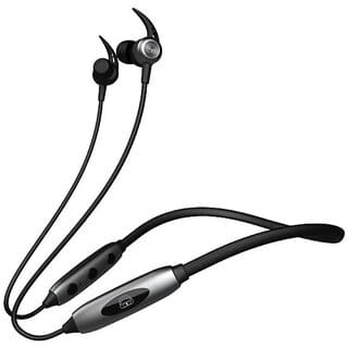 EKKO Unplug N03 Neckband: Top-tier ENC, 40ms Latency, 15-Hour Playback, Max Bass, Twin Connect, Siri & Google Assistant (Black)