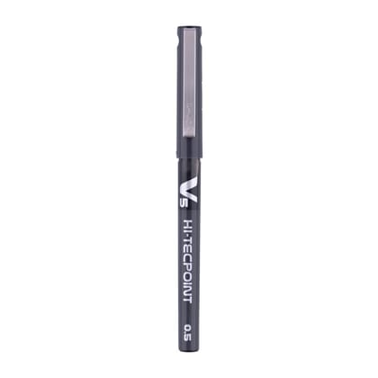 Pilot Hi-Tecpoint V5 0.5mm Extra Fine Point Pure Liquid Ink Roller Ball Pen - Pack of 1