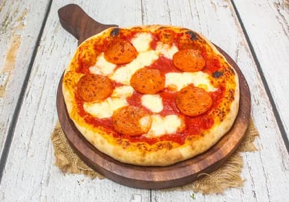 Chicken Double Pepperoni Pizza