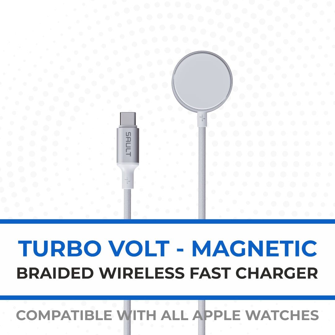 SAULT POWER CHARGING - TURBO VOLT MAGNETIC WIRELESS CHARGER