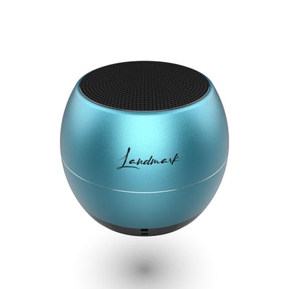 Landmark Shell BT1045 Portable Speaker - Tiny Yet Mighty-Blue